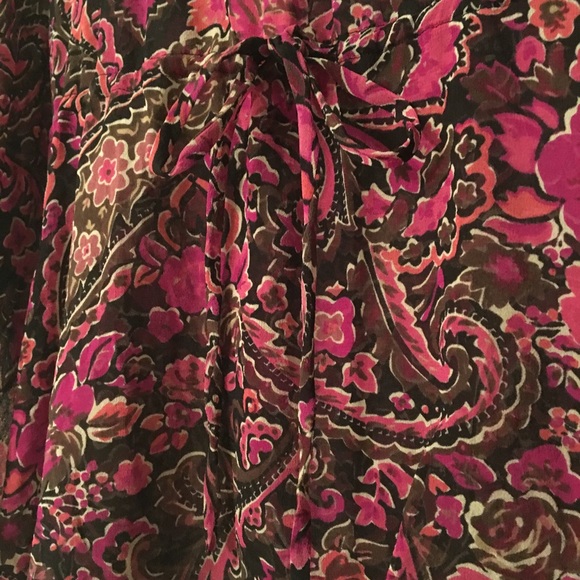 Banana Republic | Boho Paisley Sheer Top - Picture 5 of 6